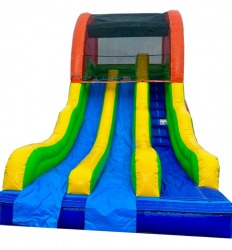 Fantastice20double20lane20inflatable20slide20rental20tulsa2 3 Fantastic Dual Lane Dry Slide