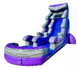 22ft Purple Monster Wave Water Slide